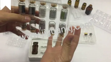 Tipo de processo blister e bandeja de plástico pequena tipo plástico PVC