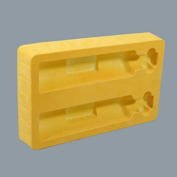 Blister de plástico flocado preto personalizado para animais de estimação dentro da bandeja para embalagem de brinquedos