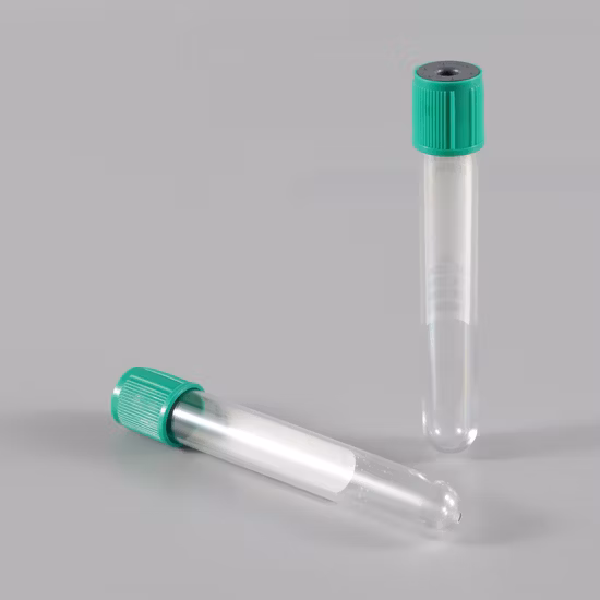 Hospital médico plástico descartável PP/Pet/vidro tampa roxa ativador de coágulo citrato de sódio 5ml K2 K3 EDTA tampa roxa soro de vácuo tubo de coleta de sangue